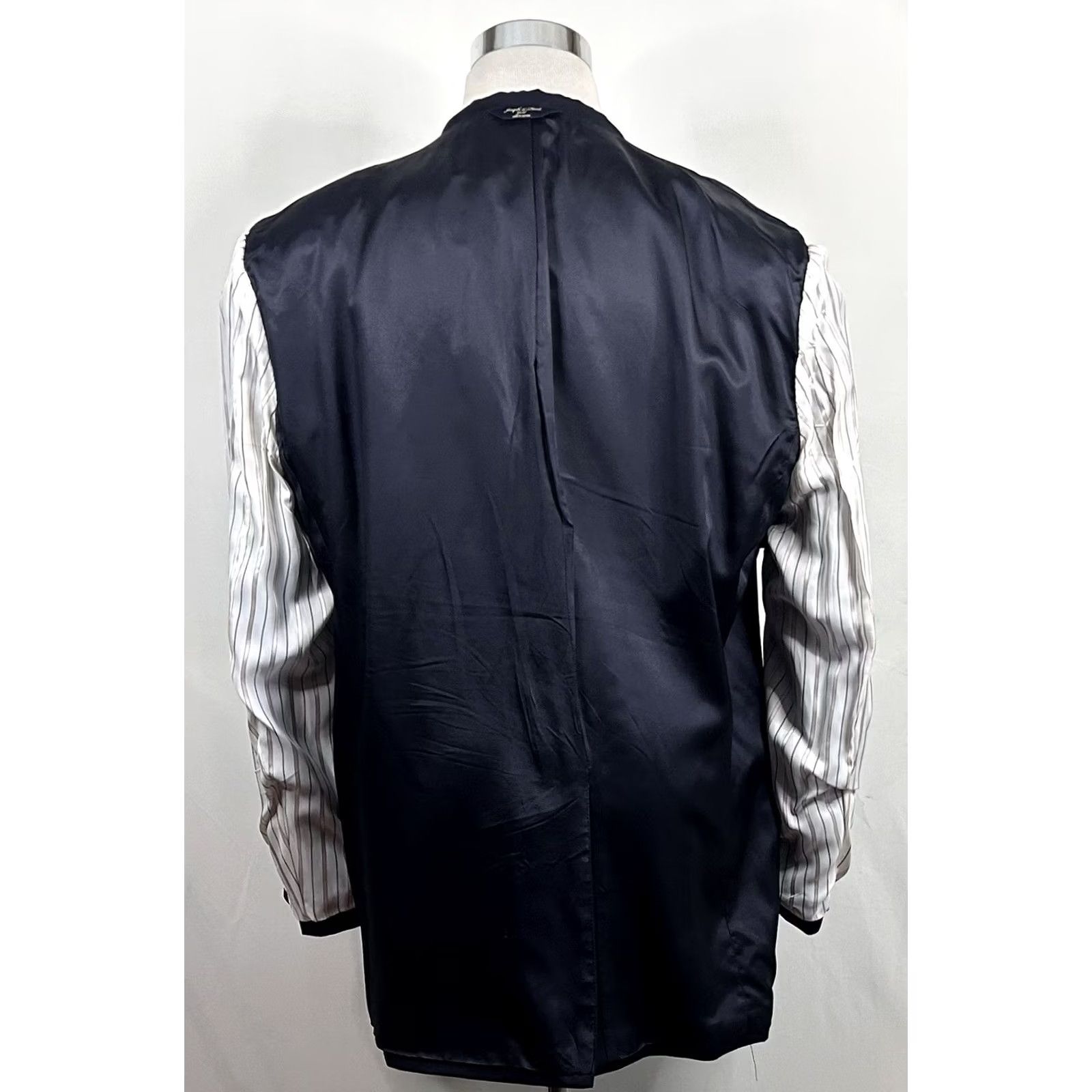 Joseph Joseph & Feiss Sport Coat 48L Wool Dark Navy Blue Two-Button Lined Vented Men Jacket JACKET coat Sport Coat Size US XS / EU 42 / 0 - 8 Thumbnail