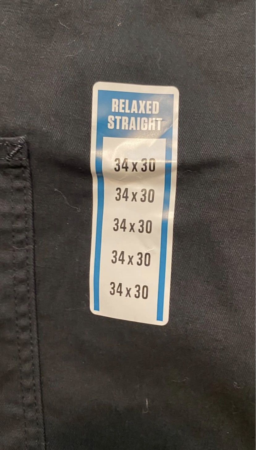 Carhartt Carhartt Men's Washed Twill Relaxed Fit Pant, Black Size US 34 / EU 50 - 5 Thumbnail