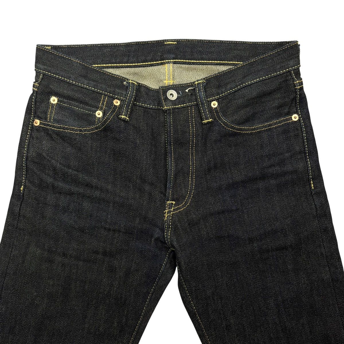 Iron Heart 21oz 666S Slim Straight Denim Jeans Size US 30 / EU 46 - 4 Thumbnail