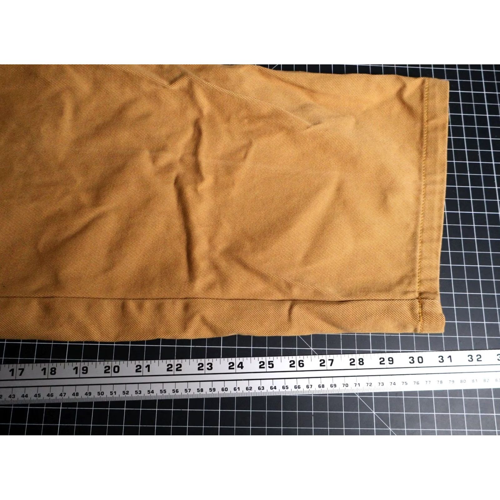 Southpole Southpole Jeans Men 33 x 31 Tan Straight 100% Cotton Denim Vintage 90s Hip Hop Retro Zip Fly 5-Pocket Inseam 31 Womens? Size US 33 - 6 Thumbnail