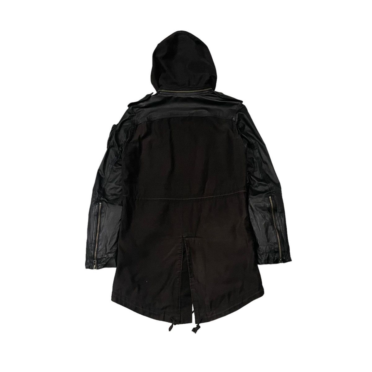 14th Addiction 14th Addiction Seditionaries Sheepskin Leather Parka Jacket Size US S / EU 44-46 / 1 - 11 Thumbnail