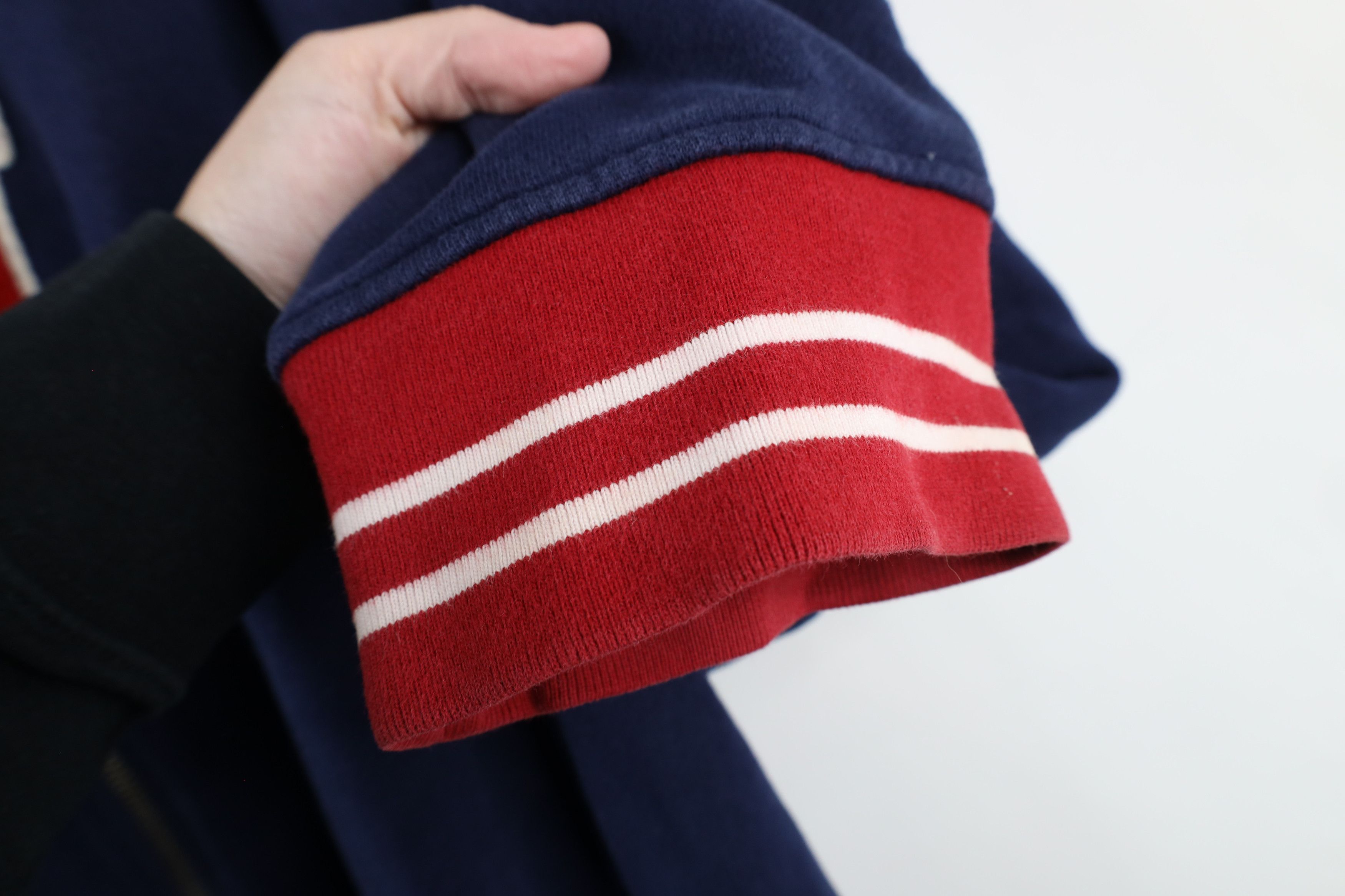 Ralph Lauren × Vintage Vintage Ralph Lauren Spell Out Block Letter Sweater Jacket Size US XXL / EU 58 / 5 - 6 Thumbnail