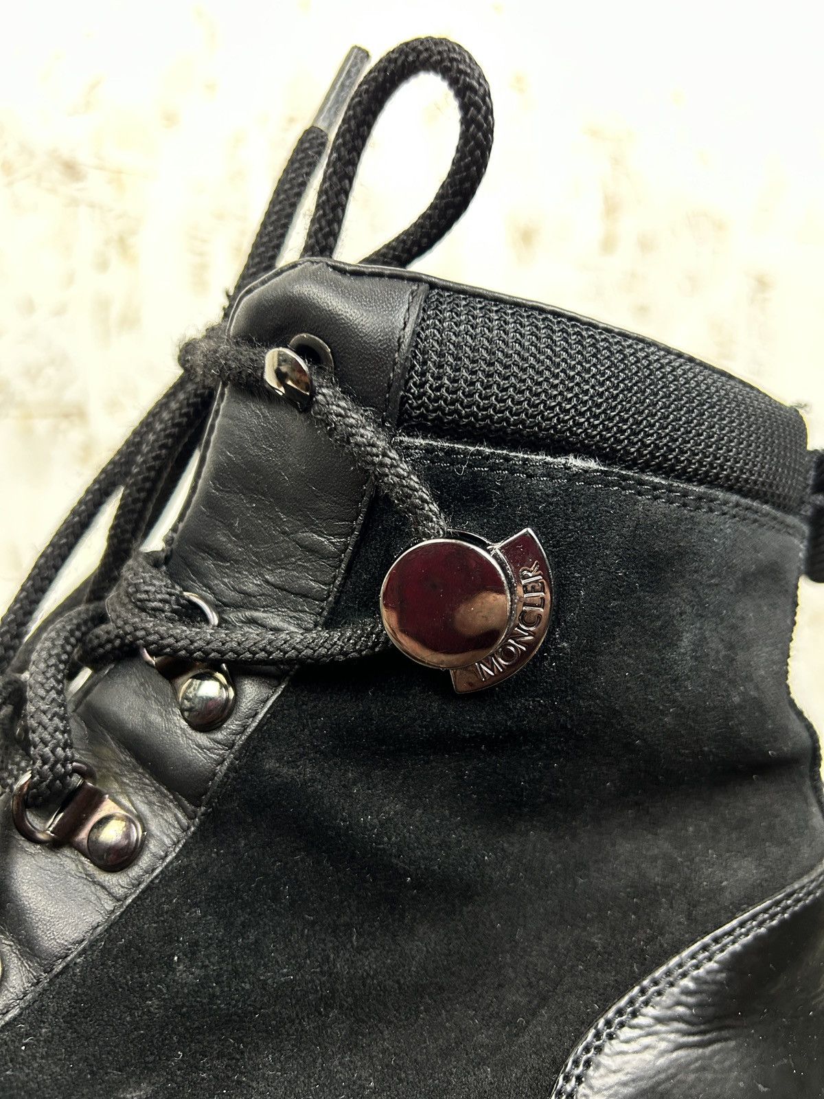 Moncler Moncler Helis Ankle Hiking Boots Black Size 40 Size US 10 / IT 40 - 4 Thumbnail