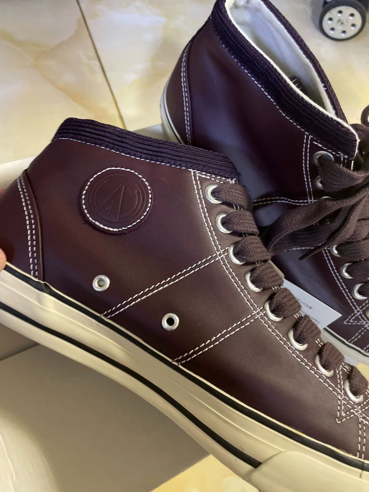 Visvim VISVIM KIEFER MID CYPHER Wine Red US8(Early VV Model) Size US 8 / EU 41 - 5 Thumbnail