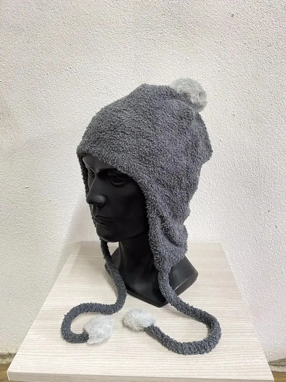 Japanese Brand Japanese Brand Milsa Fleece Earflap Beanie Hat Size ONE SIZE - 2 Thumbnail