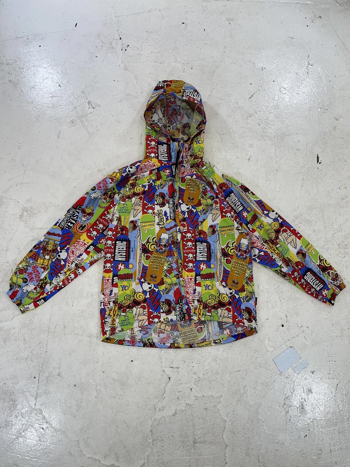 hysteric glamour cartoon wind breaker