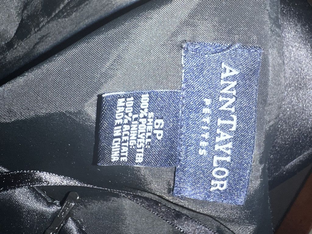 Other Ann Taylor strapless black formal dress 6P | Grailed