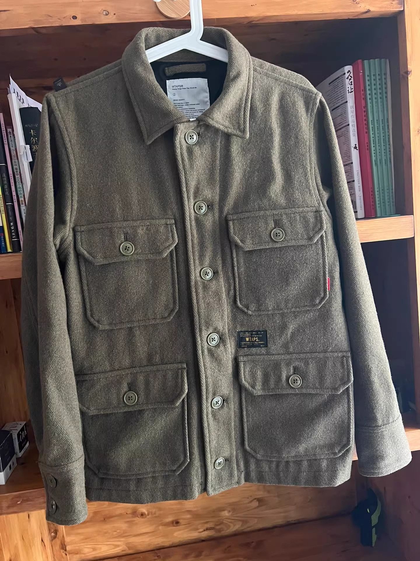 Wtaps WTAPS Wool Four-Pocket Jacket Size US M / EU 48-50 / 2 - 2 Thumbnail