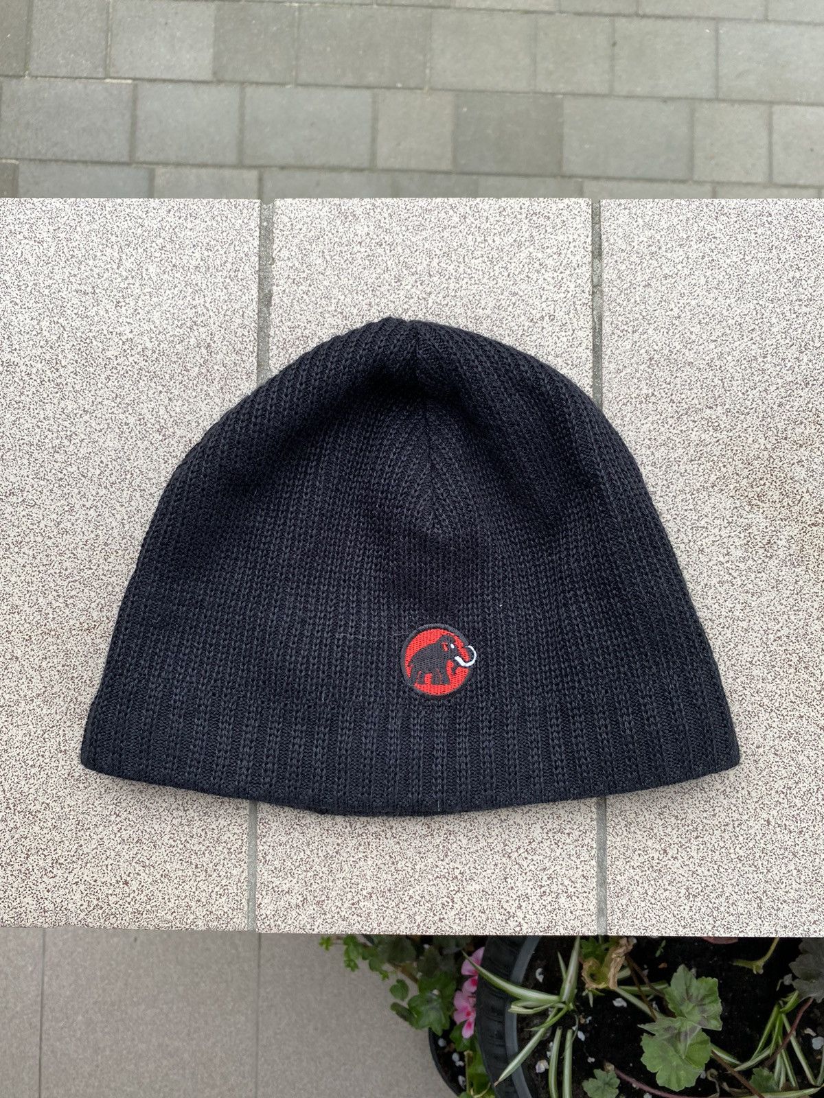 Mammut × Vintage Vintage Mammunt Beanie Hat Logo Size ONE SIZE - 1 Thumbnail