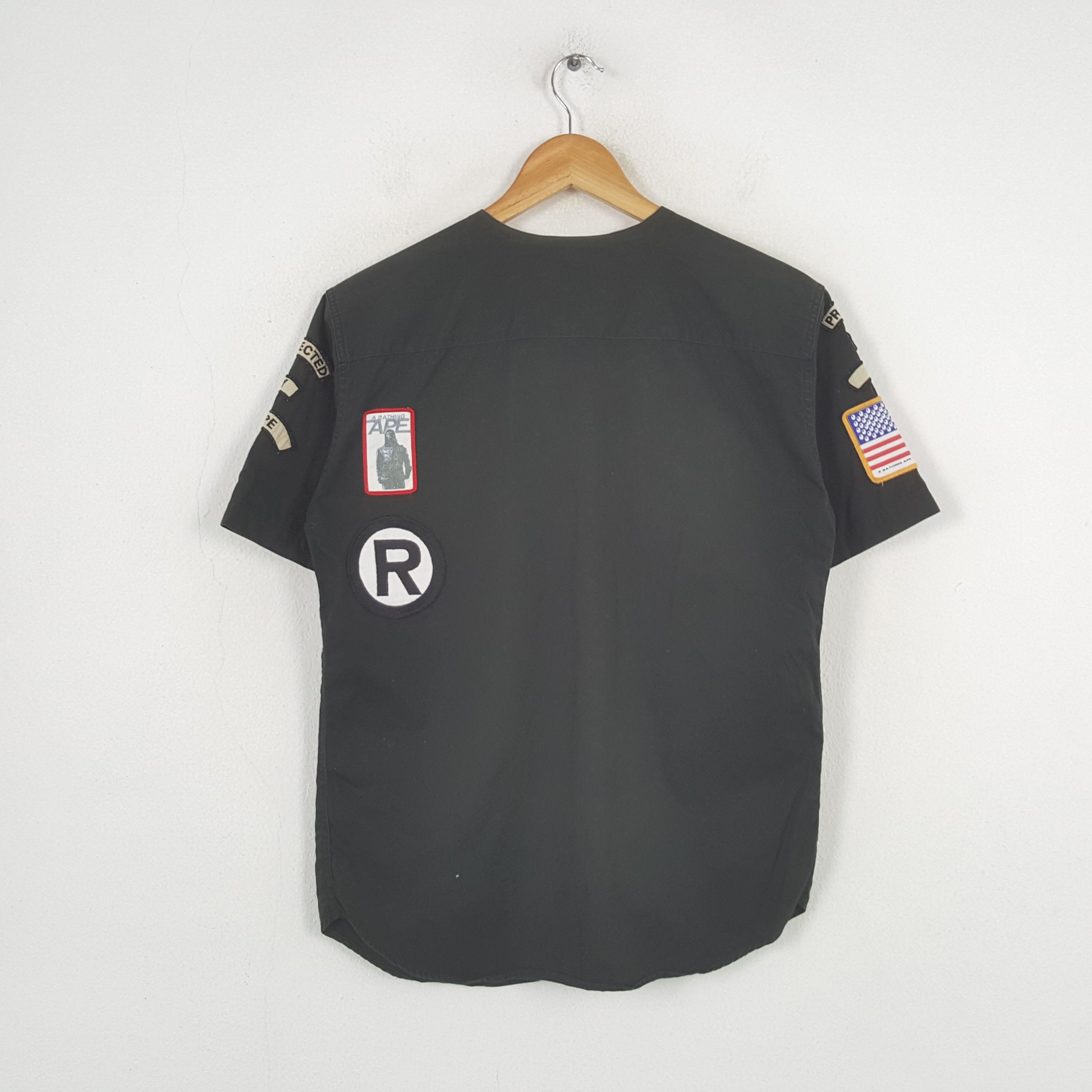 Bape × Vintage Vintage BAPE Japan Army Style Shirt C285N28 Size US M / EU 48-50 / 2 - 3 Thumbnail