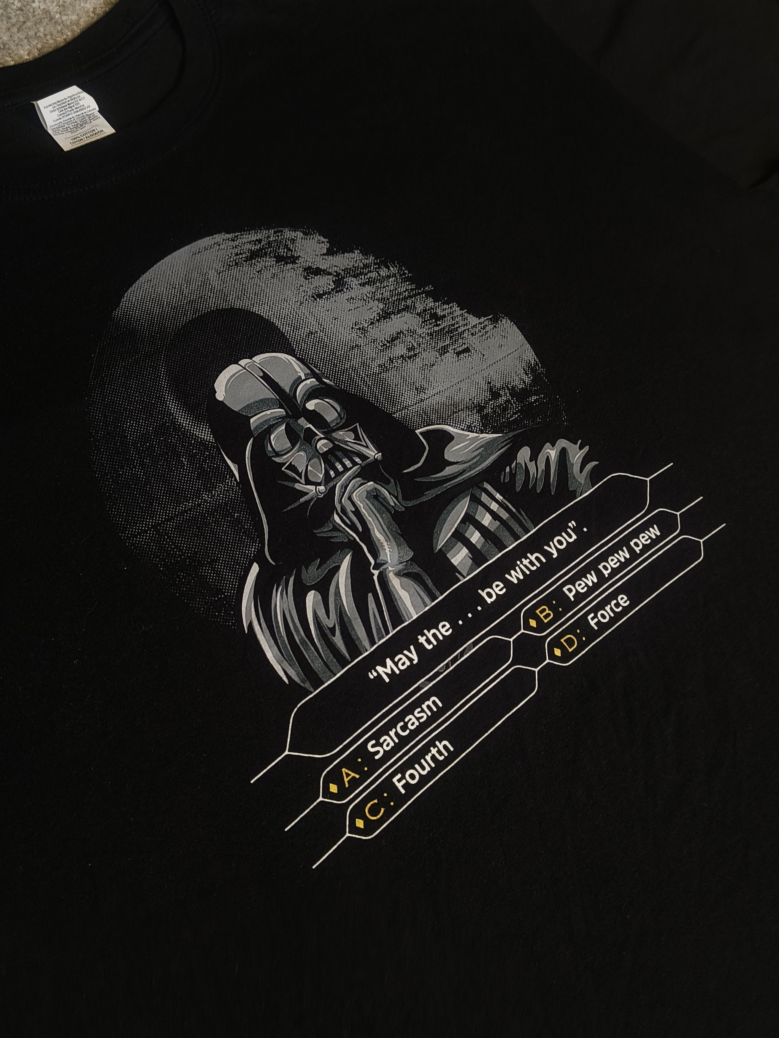 Gildan Gildan Vintage Star Wars Darth Vader Parody T-Shirt Size US XXL / EU 58 / 5 - 2 Thumbnail