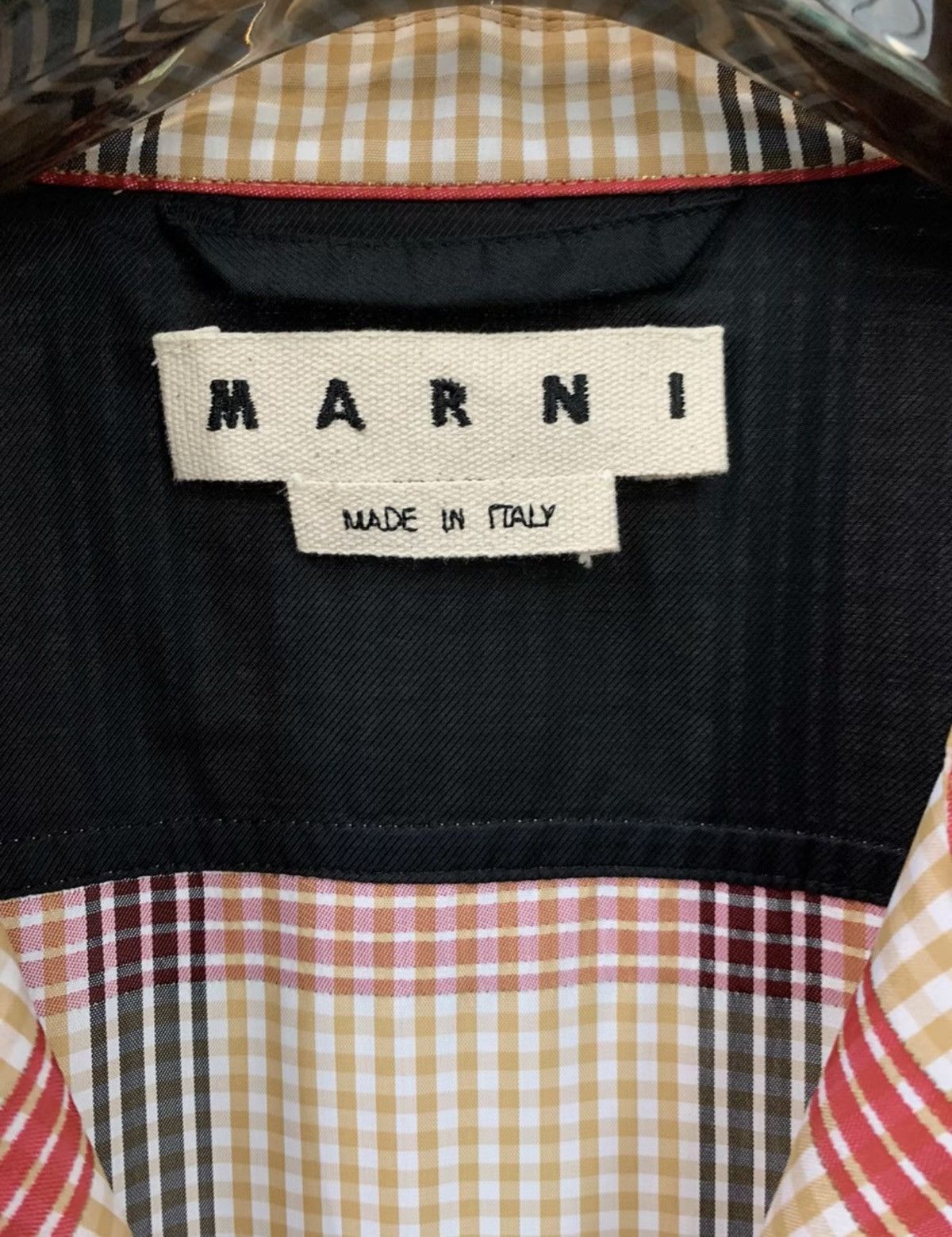 Marni [MARNI] SS20 Runway Checkered Shirt Jacket Size US M / EU 48-50 / 2 - 3 Thumbnail