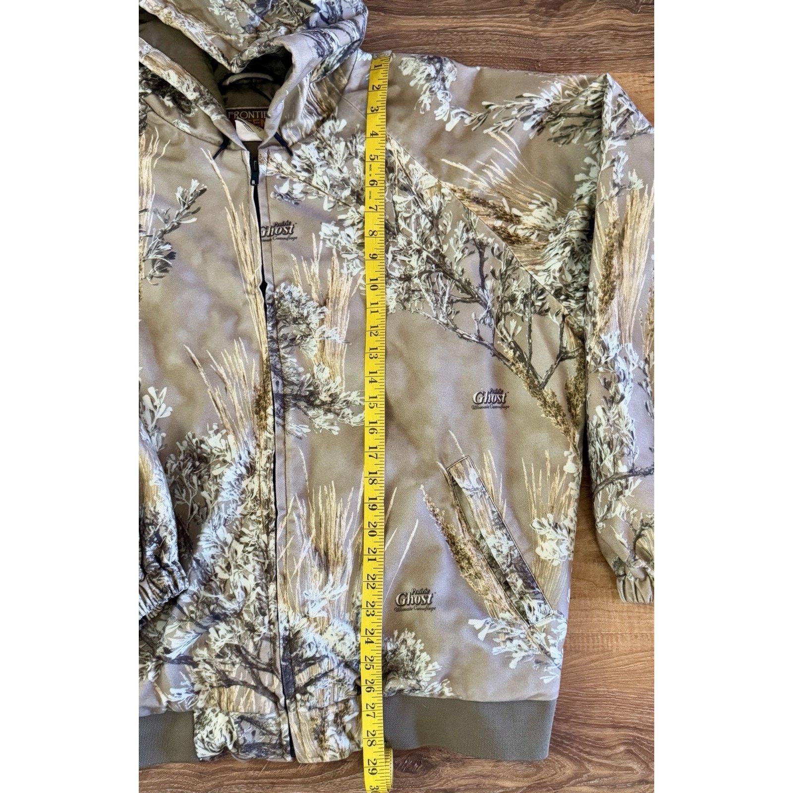 Vintage Vintage Ghost Prairie Camo Bomber Jacket Quilt Insulated Size US XL / EU 56 / 4 - 4 Thumbnail