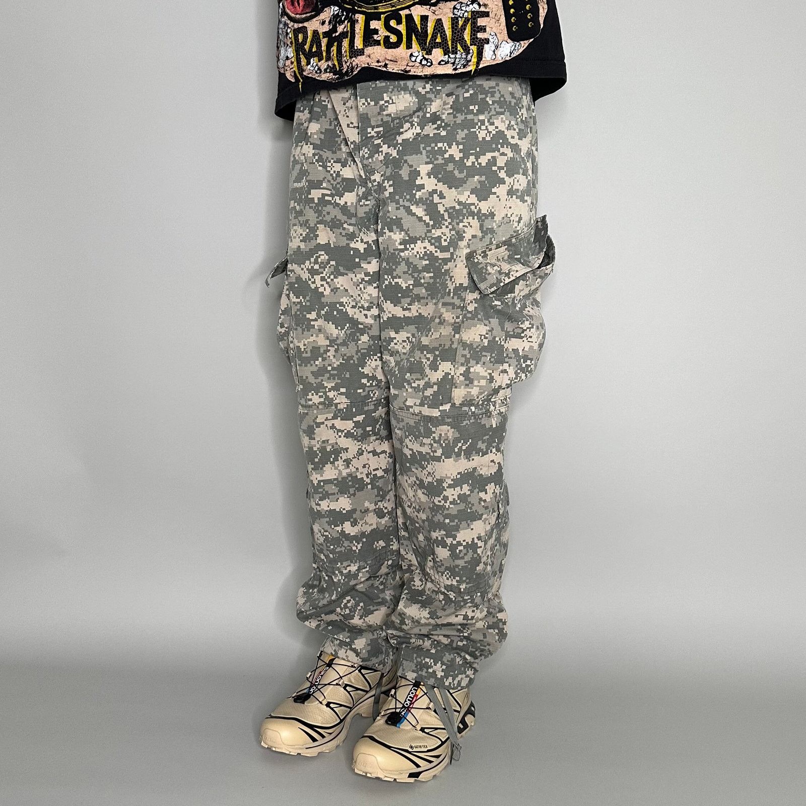 Vintage Military Digital Camo Baggy | Grailed