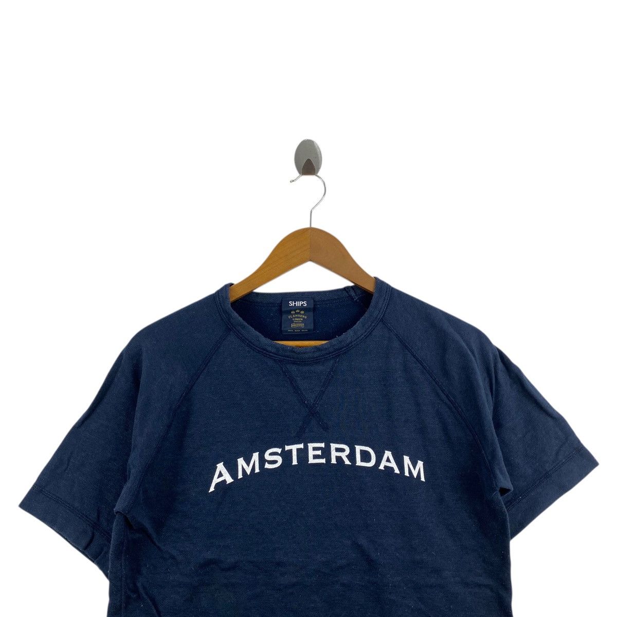 SHIPS SHIPS Flanders Linen AMSTERDAM Print Short Sleeve Shirt Size US M / EU 48-50 / 2 - 2 Thumbnail
