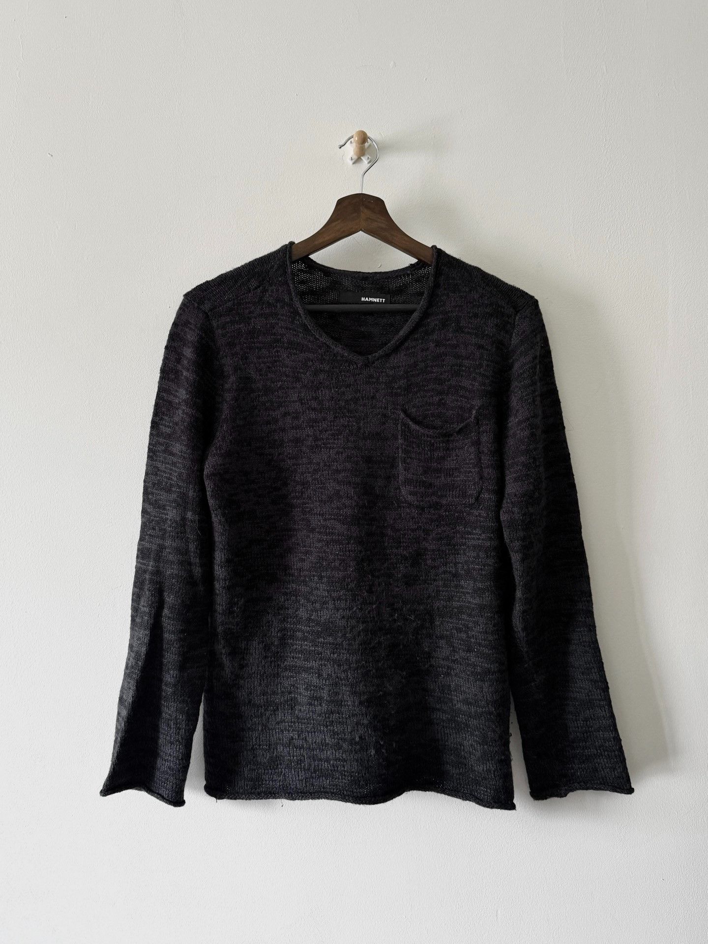 Katharine Hamnett London Katharine Hamnett 00s Knit Rolled-Edge Sweater Size US M / EU 48-50 / 2 - 1 Thumbnail