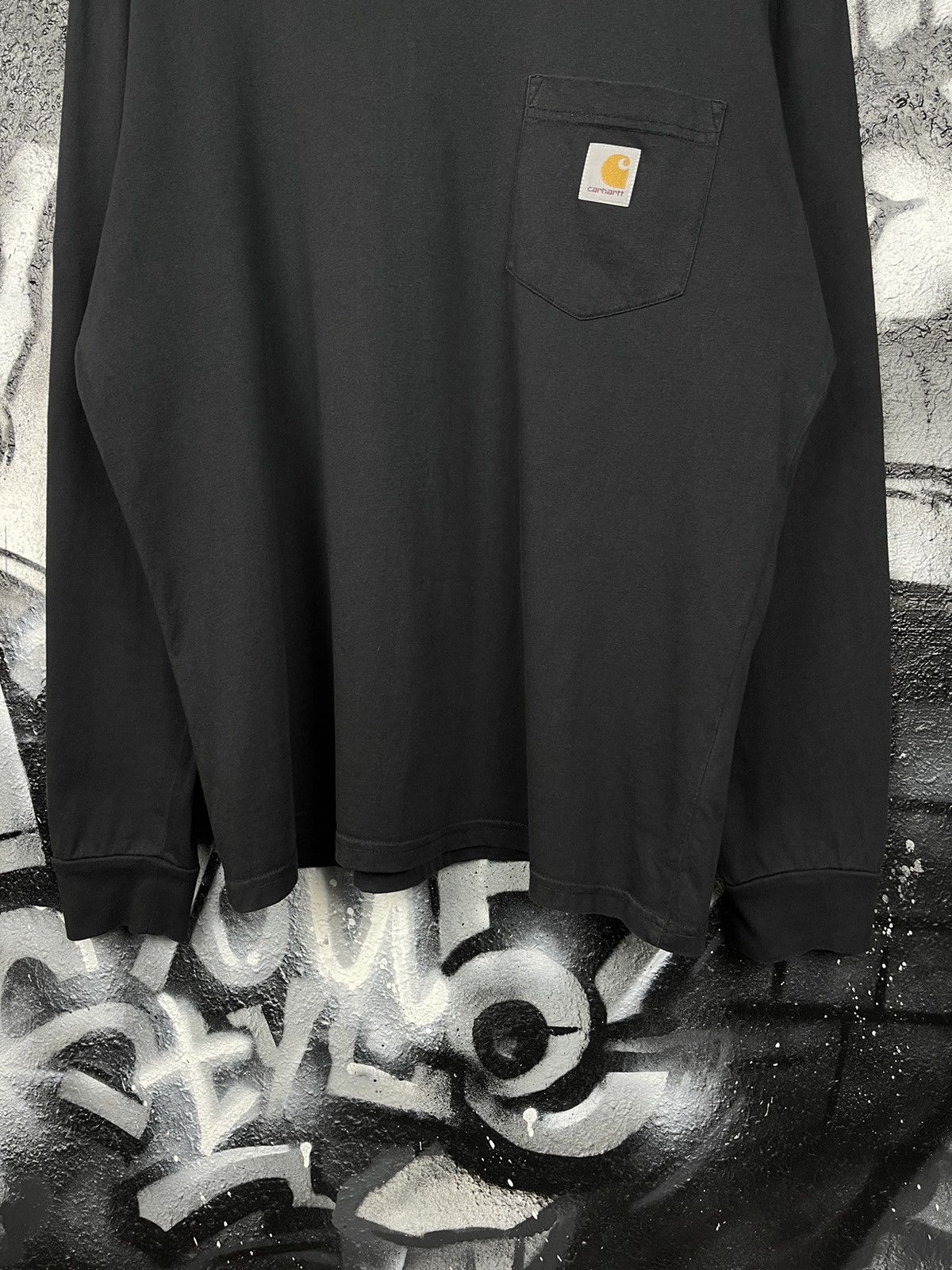Carhartt Wip Carhartt WIP Black Long Sleeve Pocket T-Shirt Men’s Size XL Size US XL / EU 56 / 4 - 5 Thumbnail