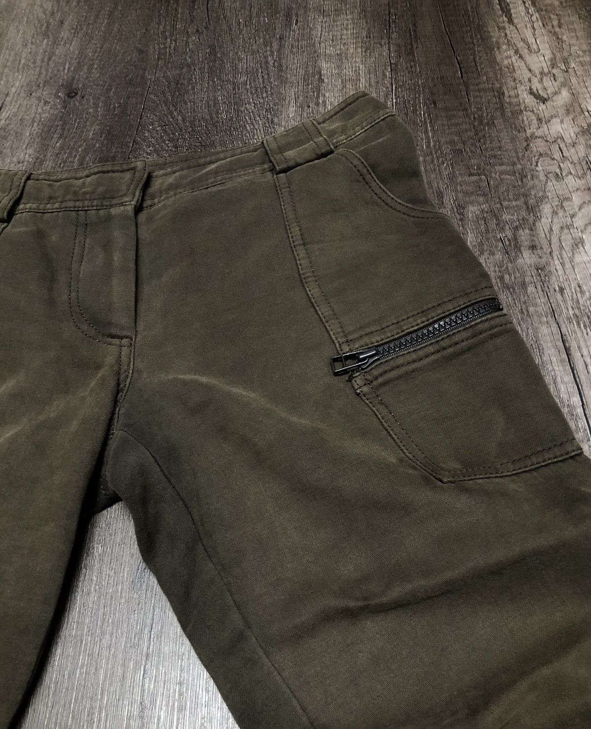 Designer × Japanese Brand Beating Heart Swing Co Ltd Multipocket Bush Pants Size 29" - 8 Thumbnail