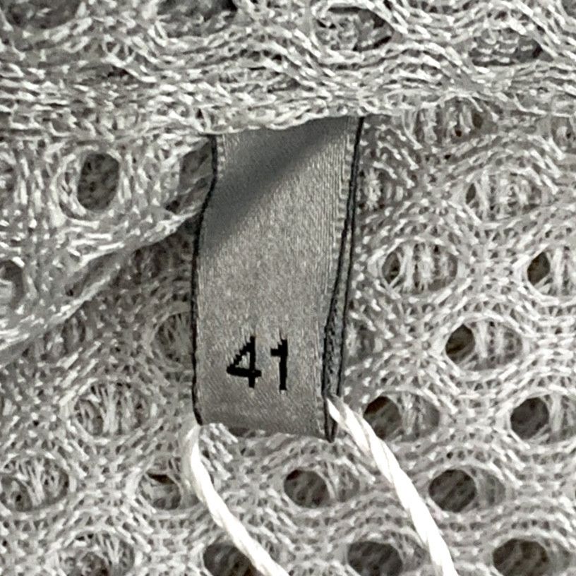 Dior Dior Grey CD Mesh Embroidered Shirt (Size 41) Size US XS / EU 42 / 0 - 3 Thumbnail