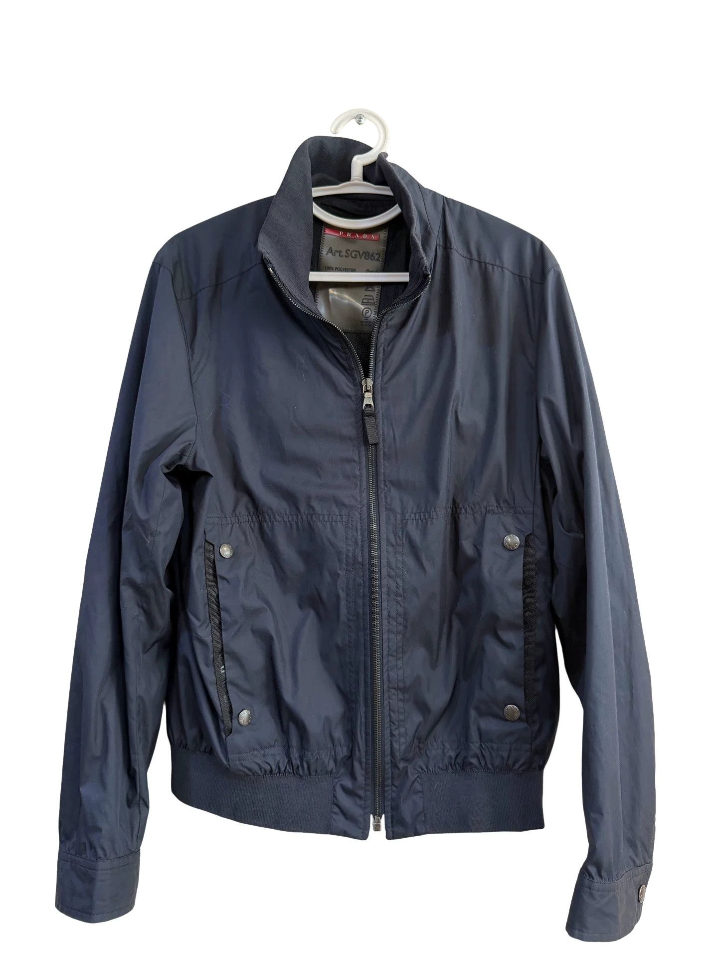 Prada Prada SGV862 Black Light Jacket US M Size US M / EU 48-50 / 2 - 1 Thumbnail