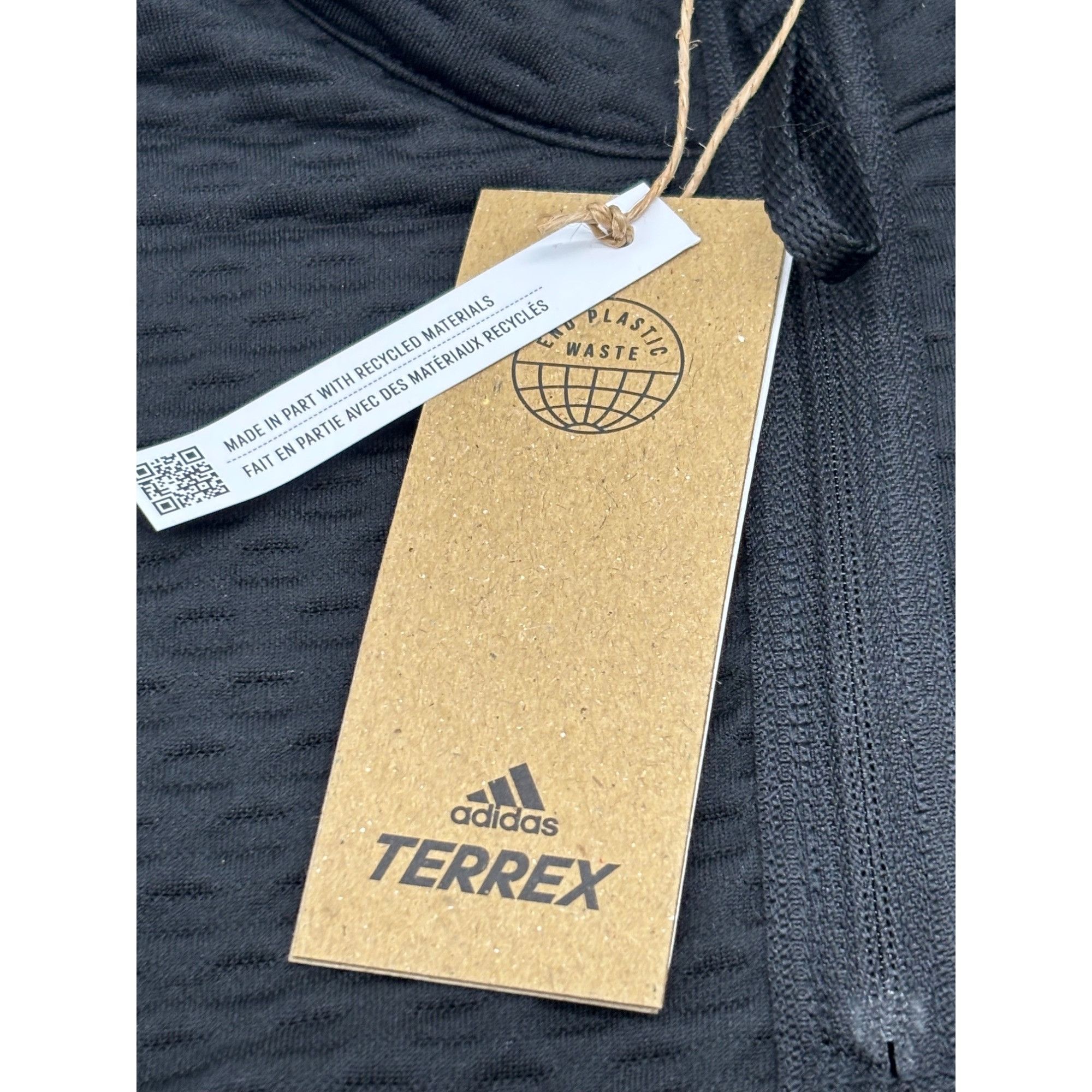 Adidas ADIDAS PERFORMANCE Terrex Hike 1/2 Zip Fleece Sweatshirt, Bl Size XS / US 0-2 / IT 36-38 - 7 Thumbnail