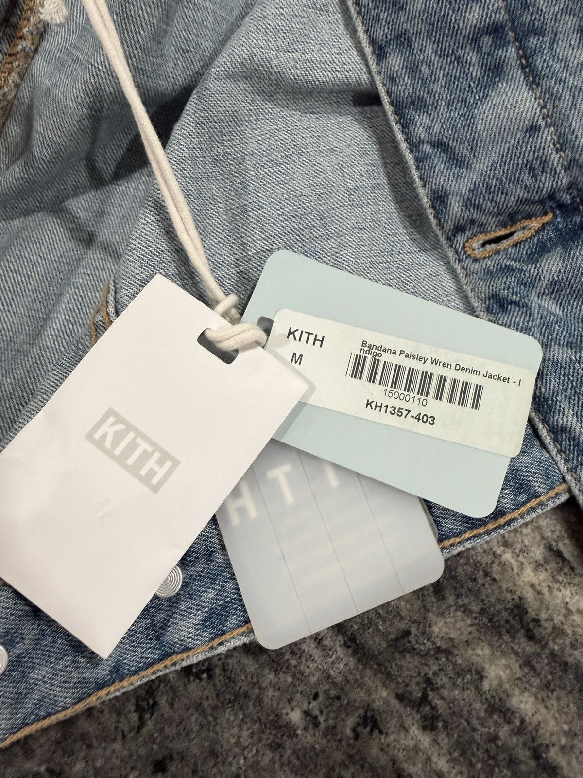 Kith Kith Paisley Denim Jacket Size US M / EU 48-50 / 2 - 9 Thumbnail