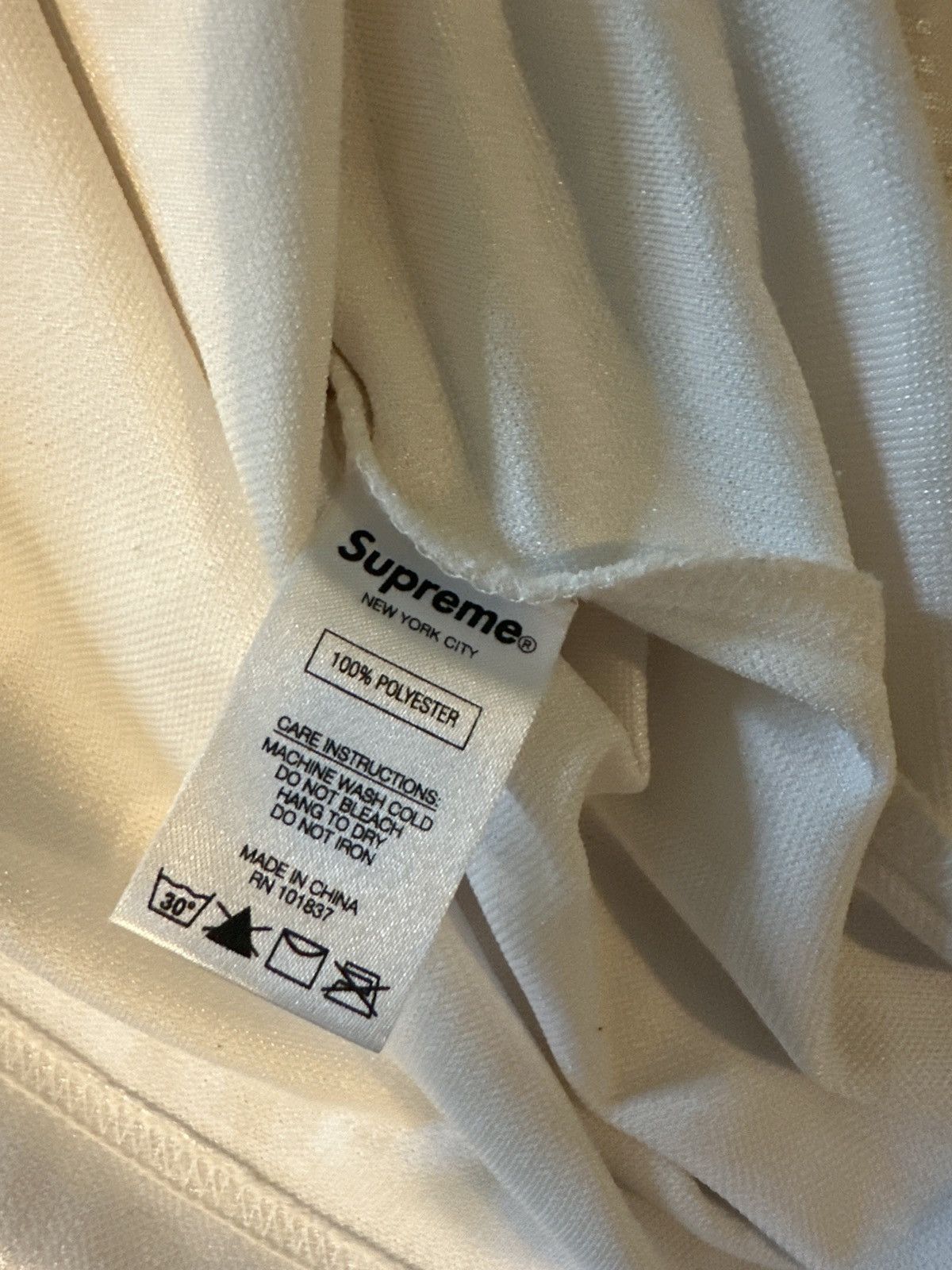 Supreme Supreme Dazzle Warm Up White Top Size US M / EU 48-50 / 2 - 4 Thumbnail