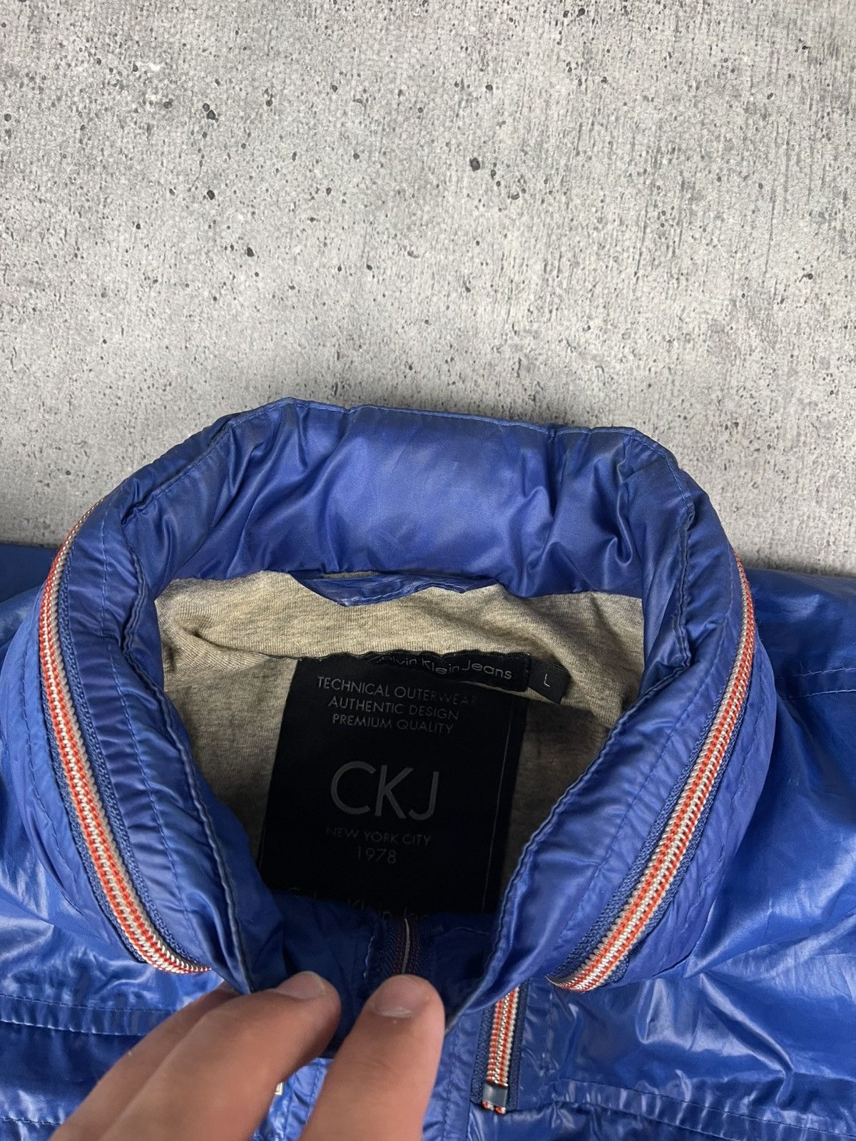 Calvin Klein Calvin Klein Rain Y2K Vintage Jacket Size US L / EU 52-54 / 3 - 7 Thumbnail