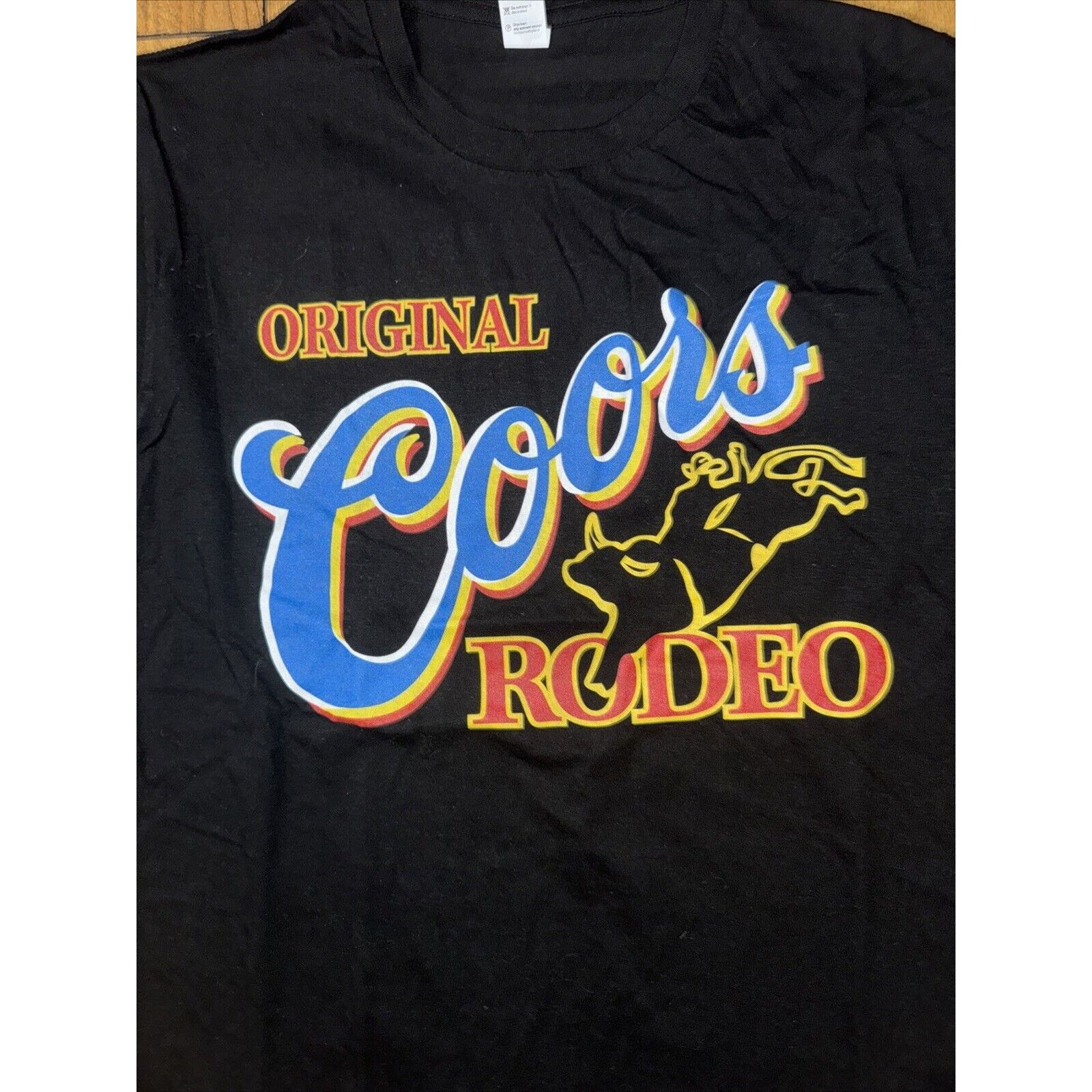 Carhartt × Vintage Original Coors Rodeo T-Shirt Black Small 18x26 Size US S / EU 44-46 / 1 - 2 Thumbnail