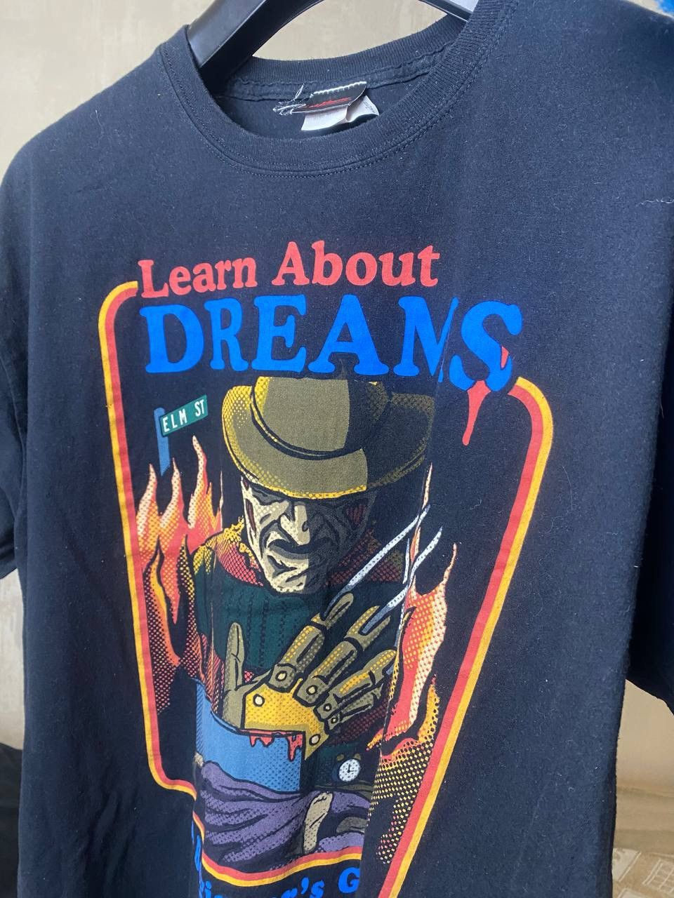 Vintage 🔥 A Nightmare On Elm Street Horror Movie T Shirt USA Tee Size US XXL / EU 58 / 5 - 6 Thumbnail