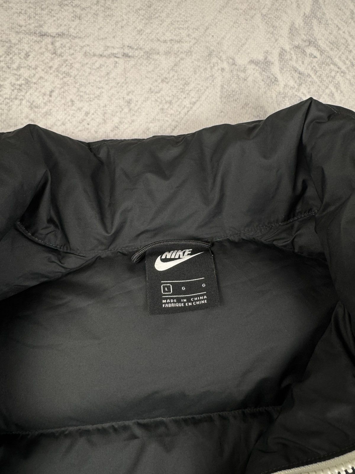 Nike × Nike ACG NIKE PUFFER DOWN BASIC LOGO WHITE OVERSIZE VEST Size US L / EU 52-54 / 3 - 6 Thumbnail