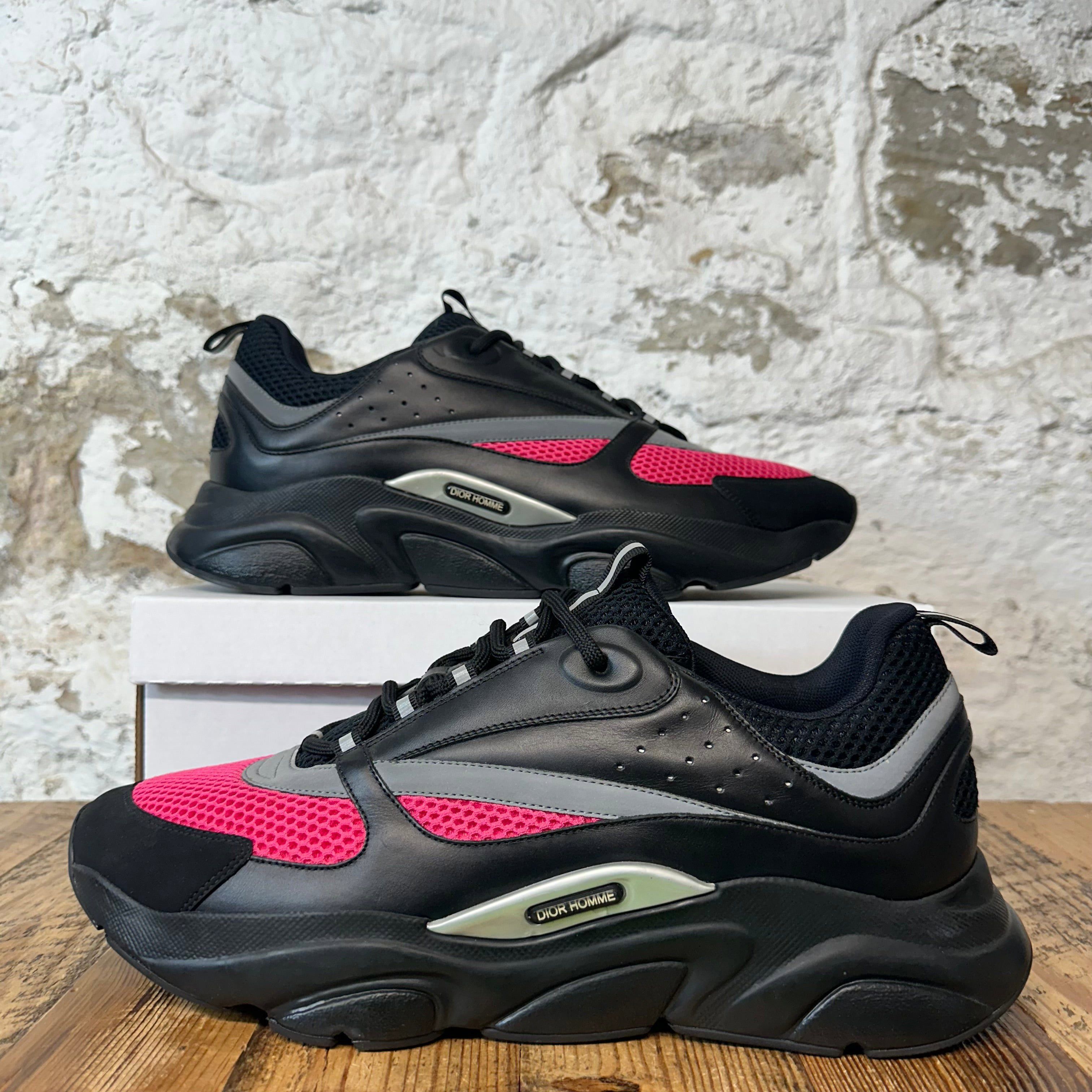 Dior Dior B22 Black Grey Pink Sneaker Sz 15 (48) Size US 15 / EU 48 - 1 Thumbnail