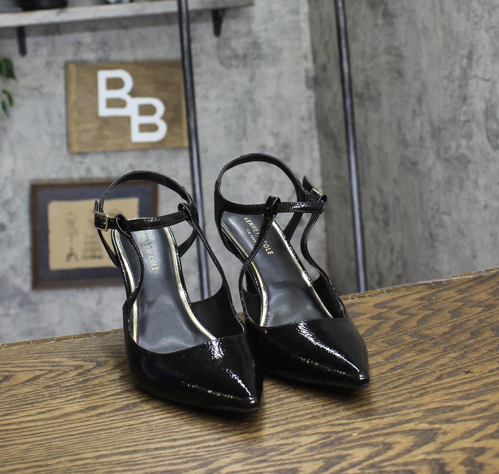 Other Kenneth Cole New York Stiletto Heel Kl22roa01 Black 10m Size US 10 / IT 40 - 3 Thumbnail