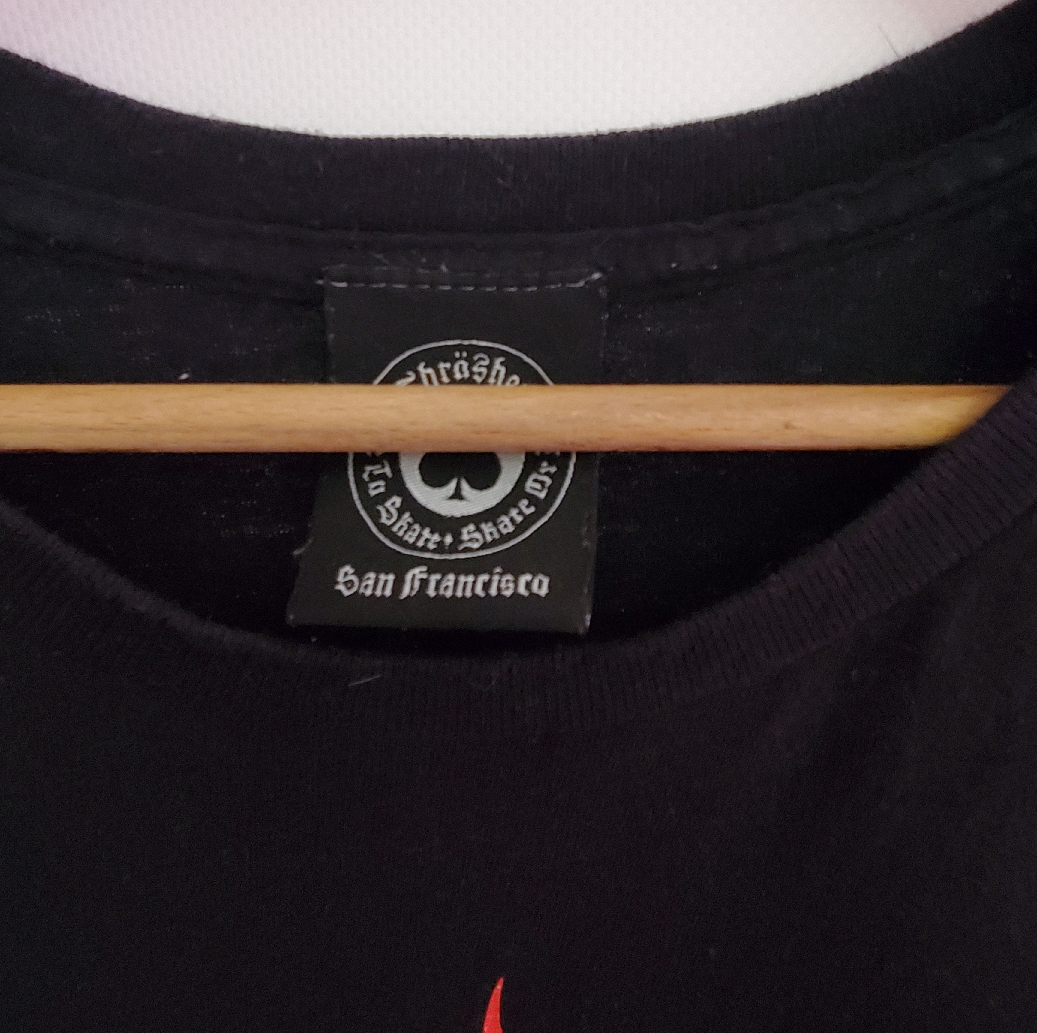 Thrasher × Vintage Vintage Thrasher Cop Car Black Tshirt size L Size US L / EU 52-54 / 3 - 3 Thumbnail