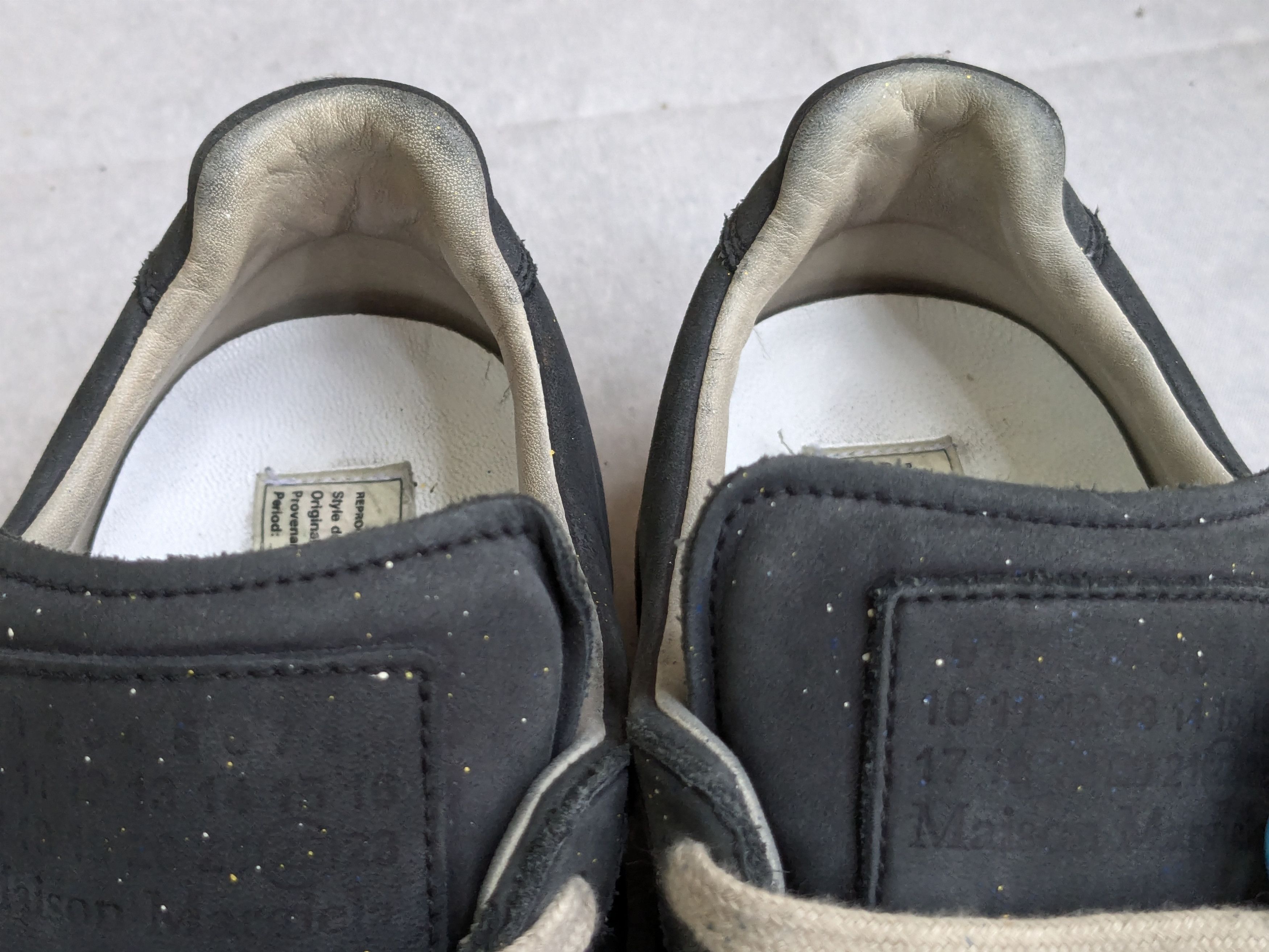 Maison Margiela Maison Margiela GAT Replica Blue Paint Splatter 10 43 Low Size US 10 / EU 43 - 5 Thumbnail