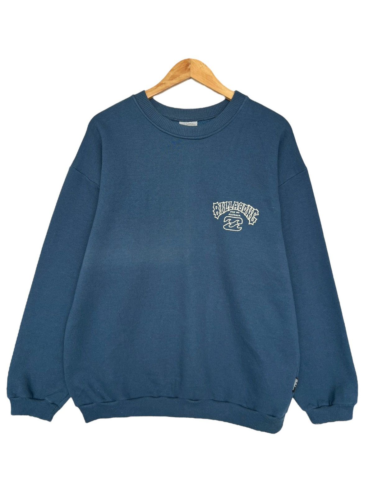 Vintage Vintage 90s Billabong Baggy Spellout Logo Baggy Sweatshirt Size US L / EU 52-54 / 3 - 2 Thumbnail