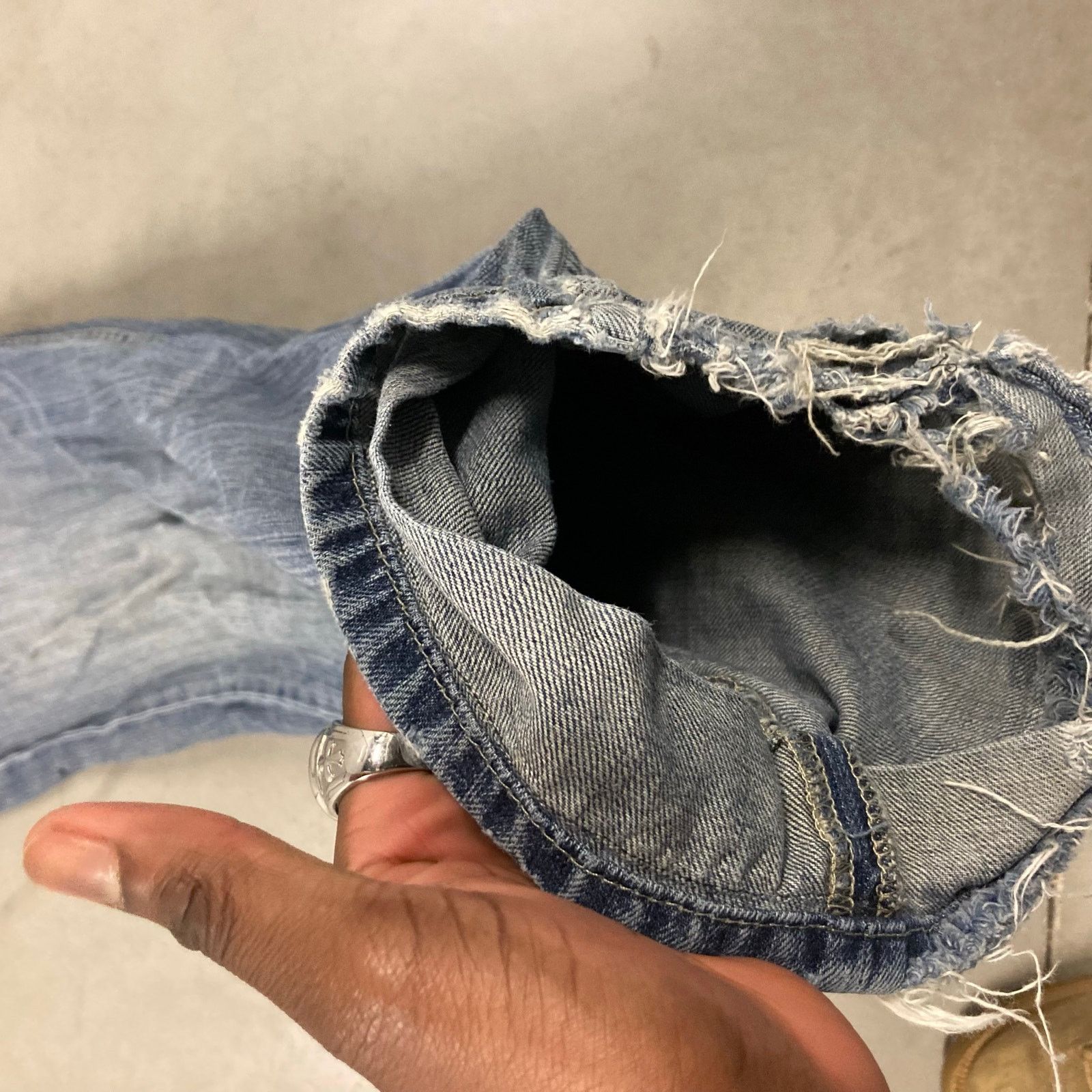 BKE × Vintage y2k low rise Bke bootcut Jeans 34x28 Size US 34 / EU 50 - 6 Thumbnail