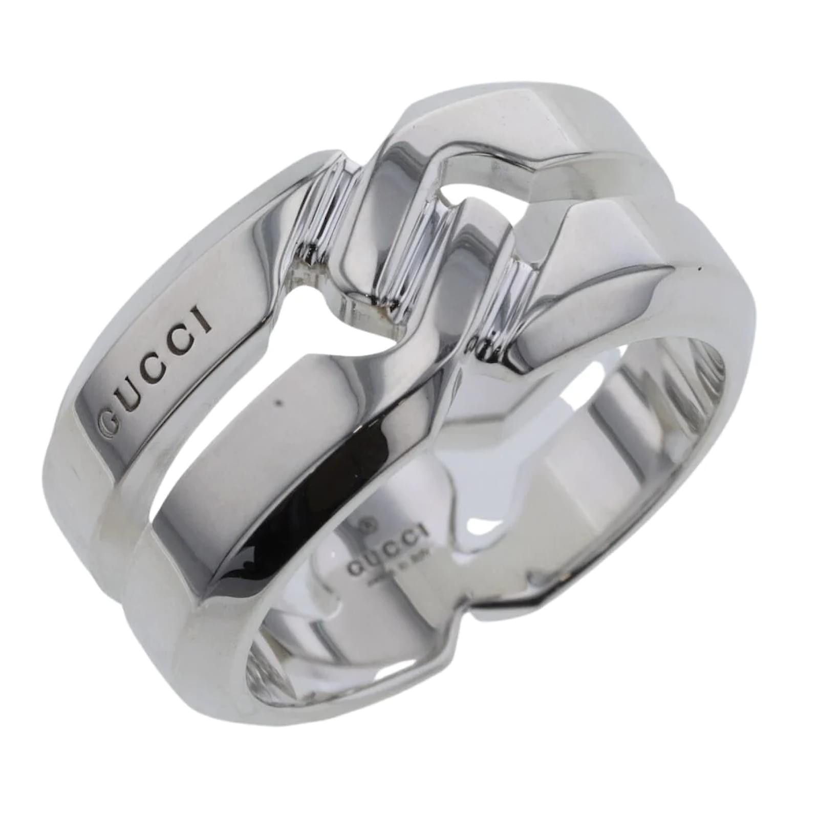 Gucci GUCCI round Sterling silver Infinity Knot ring Size 20 / 9 Size ONE SIZE - 1 Thumbnail