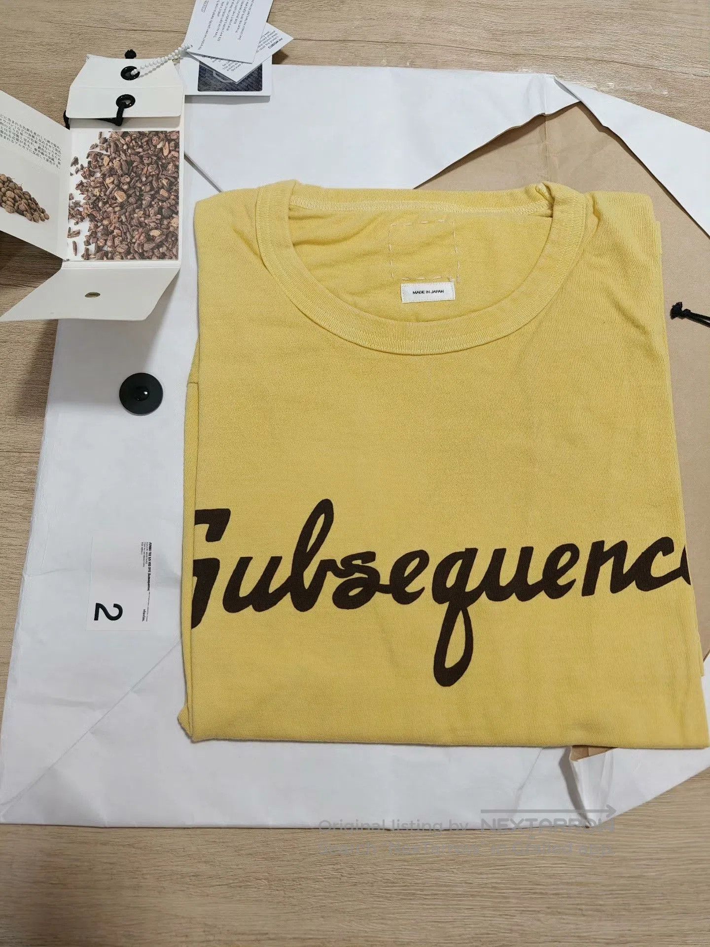 Visvim visvim 19 Jumbo Tee Veg Dye Subsequence. Size US M / EU 48-50 / 2 - 5 Thumbnail