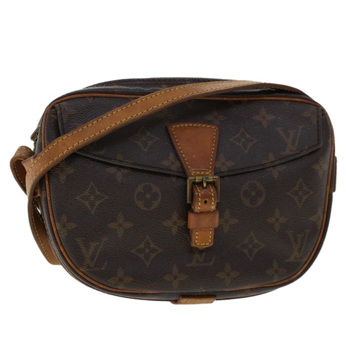 LOUIS VUITTON Monogram Jeune Fille PM Shoulder Bag M51227 LV Auth