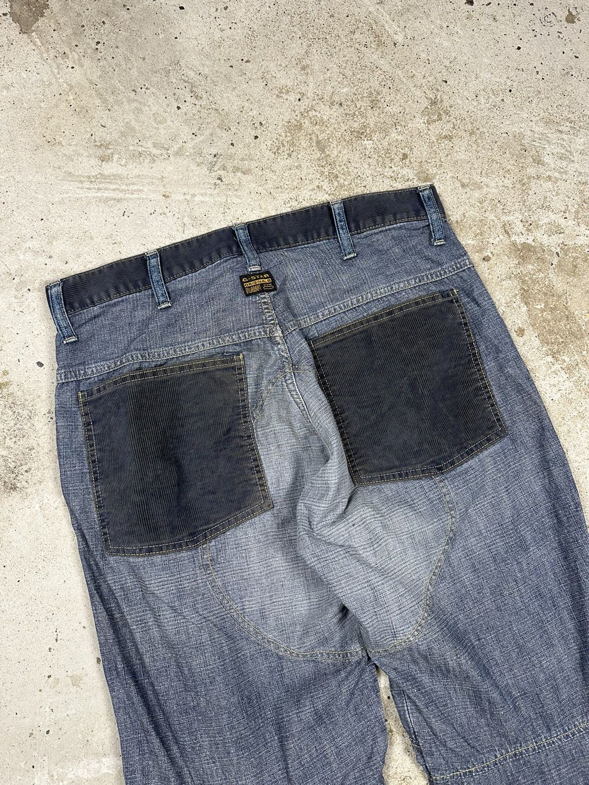 G-Star × Japanese Brand × Vintage ‼️ Vintage y2k G Star Raw Elwood Denim Pants RARE Size US 32 / EU 48 - 9 Thumbnail