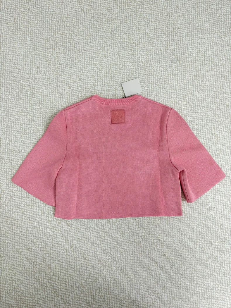 Loewe LOEWE Short pink T-shirt Size S / US 4 / IT 40 - 2 Thumbnail