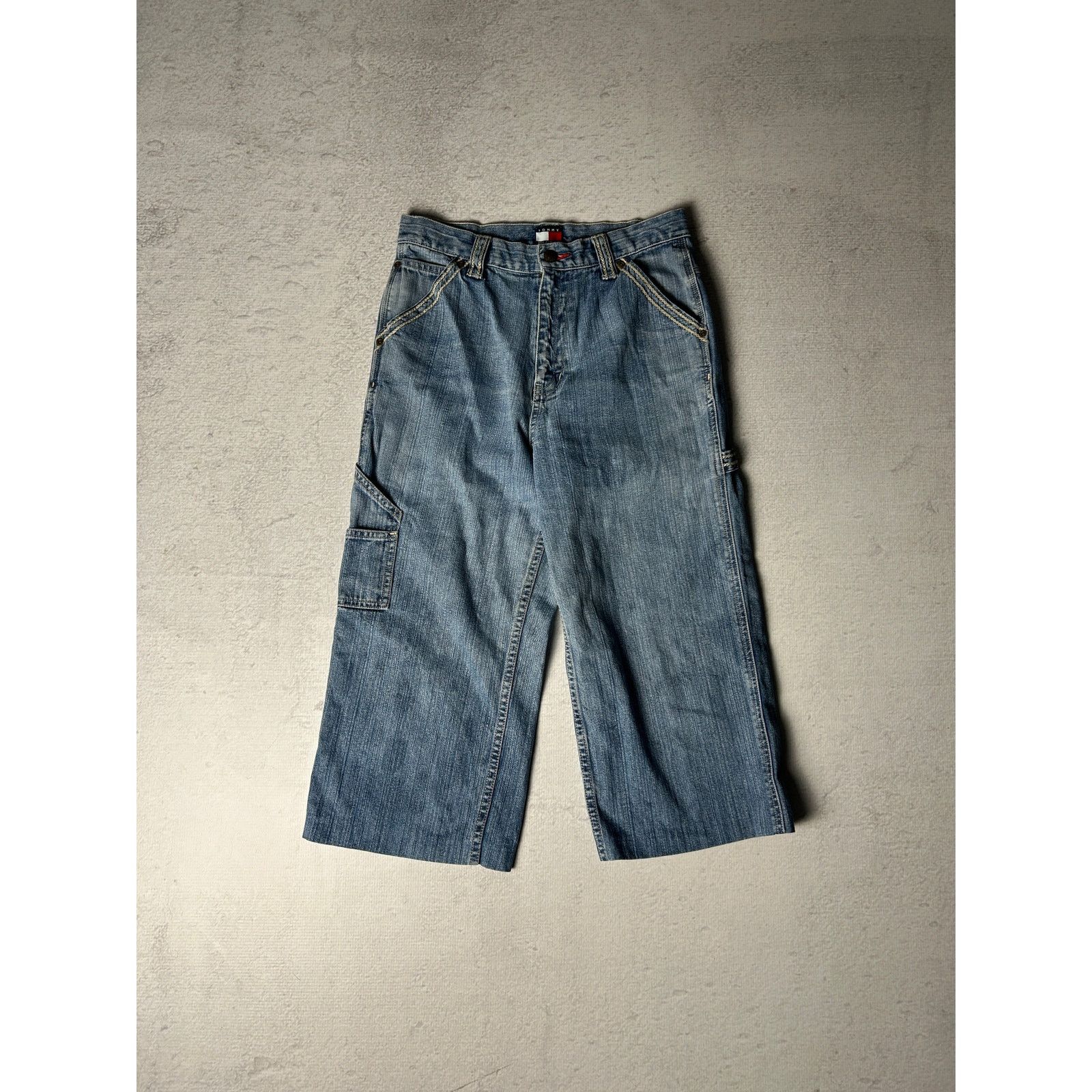 Tommy Hilfiger Vintage Tommy Hilfiger Blue Jean Shorts - Women's 28Wx20L Size 28" / US 6 / IT 42 - 1 Thumbnail