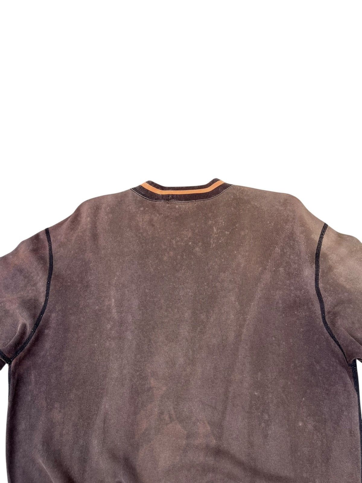 Polo Ralph Lauren Trashed 90s Polo Ralph Lauren Distress Sun Faded Sweatshirt Size US M / EU 48-50 / 2 - 14 Thumbnail