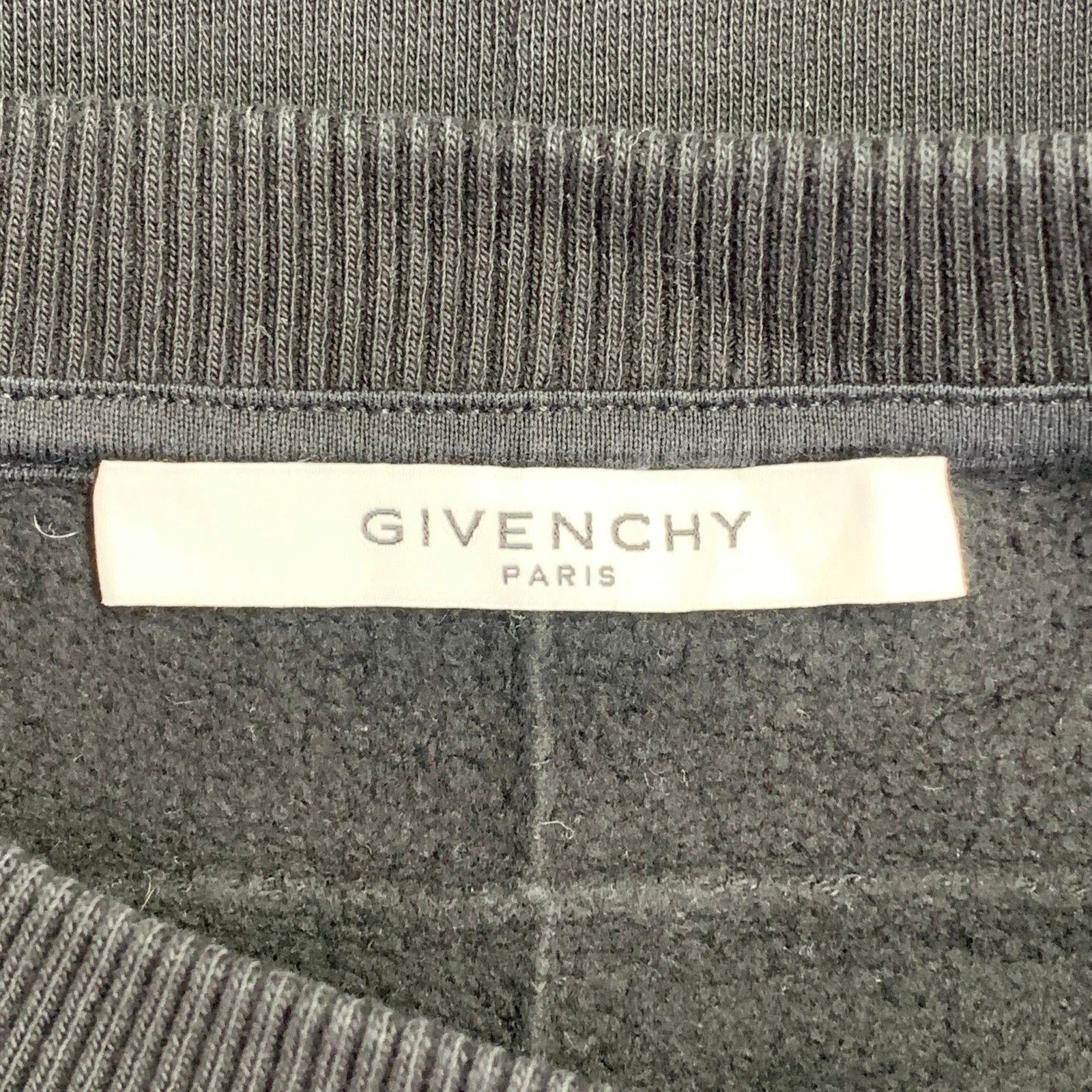 Givenchy Black Red Logo Cotton Cuban Fit Crew Neck Sweatshirt Size US M / EU 48-50 / 2 - 5 Thumbnail