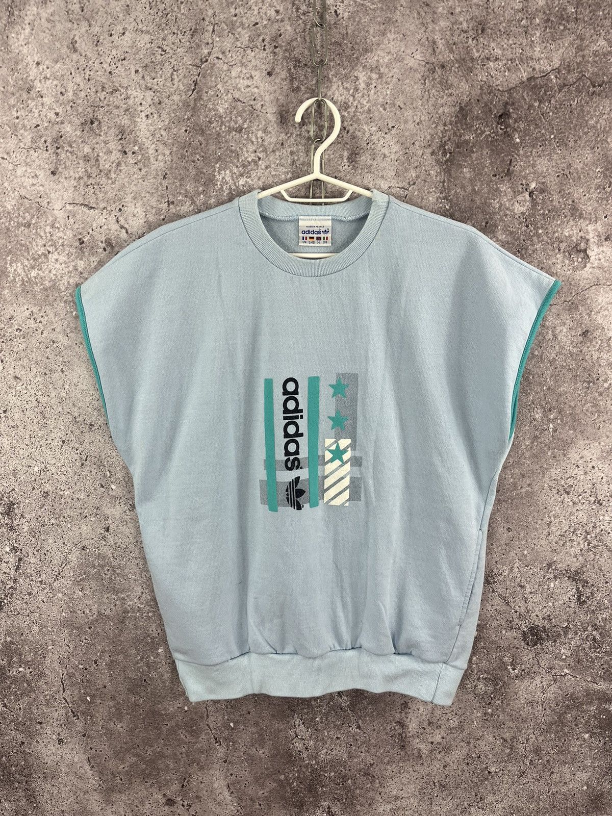 Adidas × Vintage Adidas Vintage 90’s Sleeveless Tank Top Oversized Size M Size US M / EU 48-50 / 2 - 1 Thumbnail