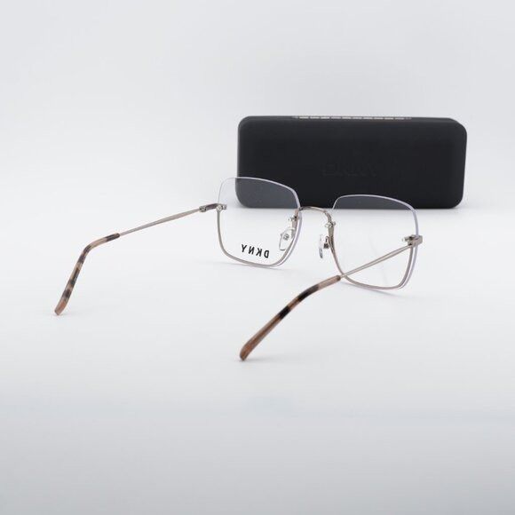 DKNY DKNY DK1001 770 Eyeglasses Rose Gold 54mm Square Frame Size ONE SIZE - 10 Thumbnail