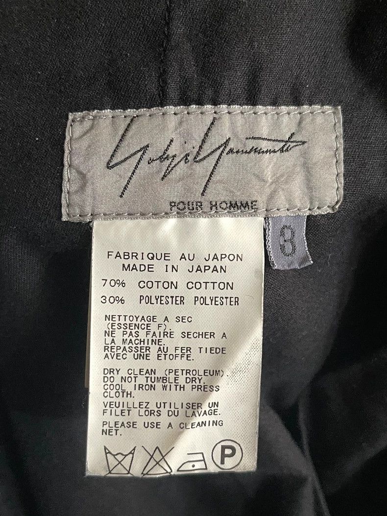 Yohji Yamamoto Yohji Yamamoto size 3 Dark grey trousers with concealed po Size US 30 / EU 46 - 3 Thumbnail