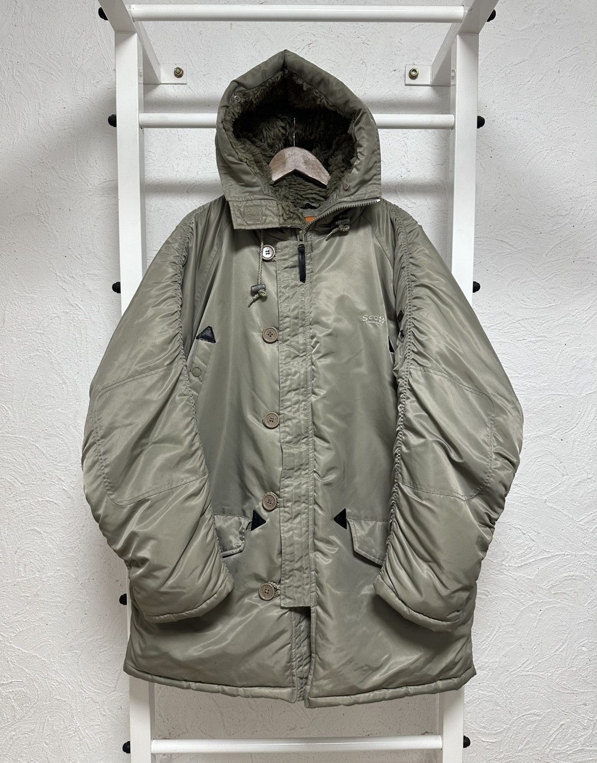 Schott Scott Atmy USA Heavy Duty Weather Parka Men’s Size XL Size US XL / EU 56 / 4 - 1 Thumbnail