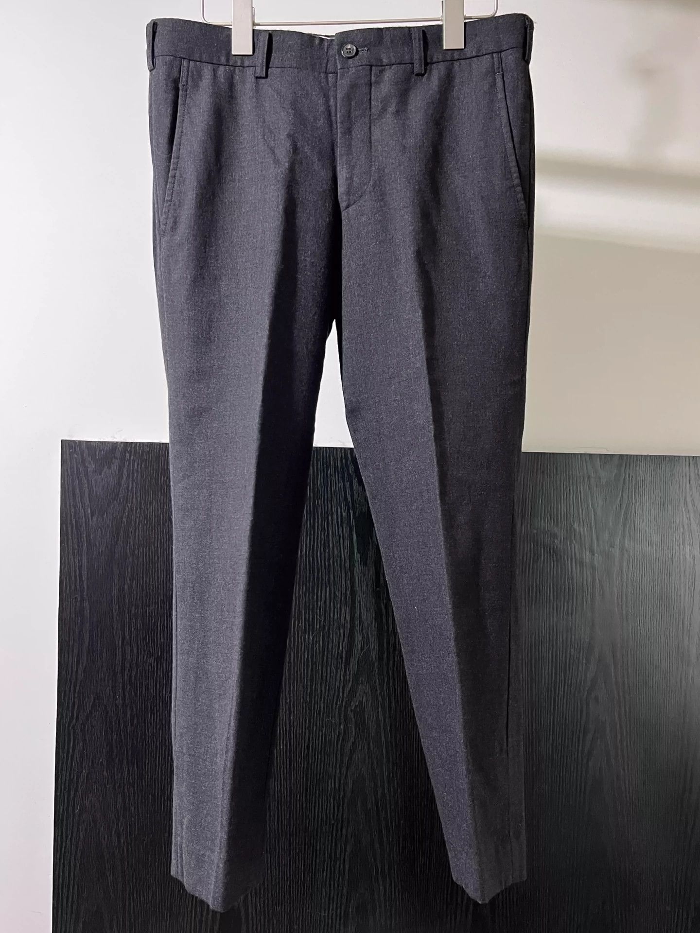 Comme des Garcons Comme Des Garcons Dark gray wool trousers -DMC Size US 29 - 1 Thumbnail